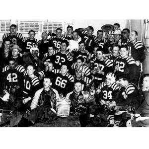 Perfection Canadian Style: '48 Stamps Celebrate Grey Cup Win